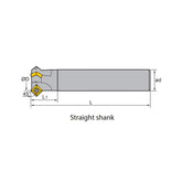 Chamfer milling CMA01 Kr: 45° CMA01-012/025/032-G20-SP12-01/02/03 - Makotools Industrial Supply Tools for Metal Cutting